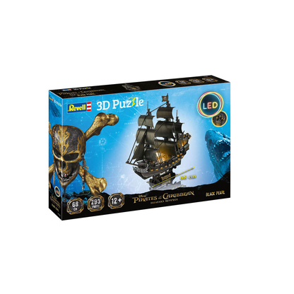 Artikelbild 3 für Revell Disney Pirates of the Caribbean Piratenschiff Black Pearl - LED Edition 3D-Puzzle, 293 Teile, Artikelnummer 201737
