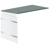 Artikelbild 1 für Kerkmann Anbautisch Priola grafit, weiß rechteckig 100,0 x 60,0 x 68,0 - 76,0 cm, Artikelnummer 705665