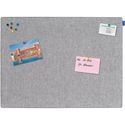 Artikelbild für Legamaster Pinnwand BOARD-UP Akustik 75,0 x 50,0 cm Textil grau, Artikelnummer 162101