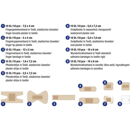 Artikelbild 2 für FIRST AID ONLY® Pflaster Gewerbe P-10026 beige 13,2 x 20,78 cm, 100 St., Artikelnummer 314371