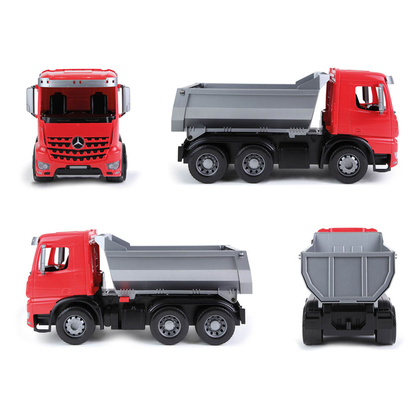 Artikelbild 6 für LENA Worxx Muldenkipper Mercedes Benz Arocs Sandfahrzeug rot, Artikelnummer 879722