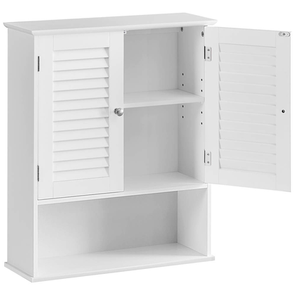 Artikelbild 3 für VASAGLE Bad-Hängeschrank BBC27WT weiß 60,0 x 20,0 x 70,0 cm, Artikelnummer 439038