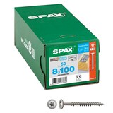 Artikelbild 1 für SPAX® Holzbauschrauben T40 Tellerkopf Edelstahl A2 0257000801005 8 mm x 100 mm, 50 St., Artikelnummer 396659