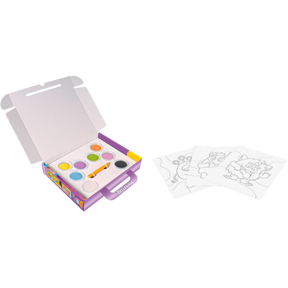 Artikelbild für JOVI Bastelset Play & Fun Sand Painting Kit Monsters mehrfarbig, Artikelnummer 712939