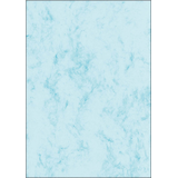 Artikelbild 1 für SIGEL Motivpapier Marmor blau DIN A4 90 g/qm 100 St., Artikelnummer 428276