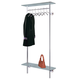 Artikelbild 1 für Kerkmann Wandgarderobe Plato 30609414 silber Metall 85,0 x 175,0 cm, Artikelnummer 259572