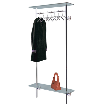 Artikelbild für Kerkmann Wandgarderobe Plato 30609414 silber Metall 85,0 x 175,0 cm, Artikelnummer 259572