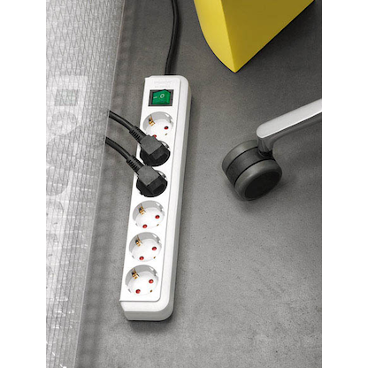 Artikelbild 2 für brennenstuhl Eco-Line 6-fach Steckdosenleiste mit Schalter 1,5 m schwarz, Artikelnummer 554586