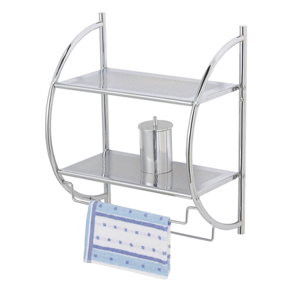 Artikelbild 2 für WENKO Wandregal silber 45,5 x 26,0 x 54,5 cm, 1 St., Artikelnummer 528880