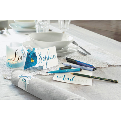 Artikelbild 3 für FABER-CASTELL Pitt Artist Pens 267116 Handlettering-Set farbsortiert, 6 St., Artikelnummer 751592