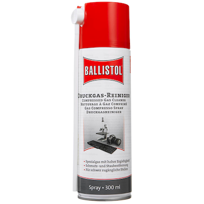Artikelbild für BALLISTOL Druckgasreiniger STAUBFREI Druckluftreiniger 300,0 ml, 1 St., Artikelnummer 841137