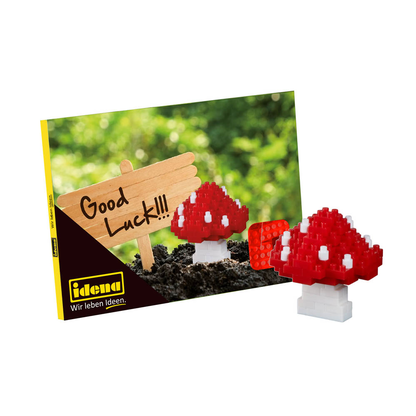 Artikelbild für Idena 40156 Postkarte Glückspilz Mini- Bausteine, Artikelnummer 193076