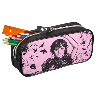 Artikelbild für BlueSky Schlampermäppchen Wednesday - Darkness Motiv, 22,0 x 11,0 cm, Artikelnummer 416766