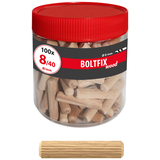 Artikelbild 1 für TOX BOLTFIX wood 015200141 Holzdübel Ø 8 mm x 40 mm, 100 St., Artikelnummer 559987