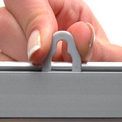 Artikelbild 2 für FRANKEN Klemmleisten 85,5 cm silber Wandmontage, 2 St., Artikelnummer 670648