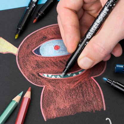 Artikelbild 6 für JOLLY GLITZER Malset farbsortiert, 10 St., Artikelnummer 478592