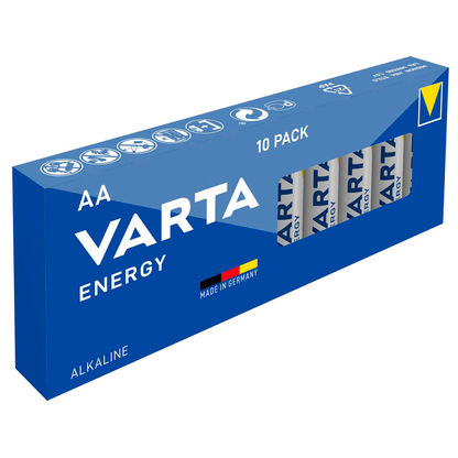 Artikelbild 3 für VARTA Batterien ENERGY Alkali-Mangan Mignon AA 1,5 V, 10 St., Artikelnummer 732768