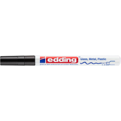 Artikelbild 4 für edding 751 creative Lackmarker schwarz 1,0 - 2,0 mm, 1 St., Artikelnummer 126169