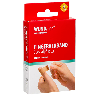 Artikelbild für WUNDmed® Fingerpflaster 02-107 beige 2,0 x 12,0 cm, 10 St., Artikelnummer 470231