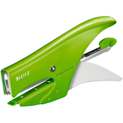 Artikelbild für LEITZ Heftzange 5531 WOW grün, 1 St., Artikelnummer 895211