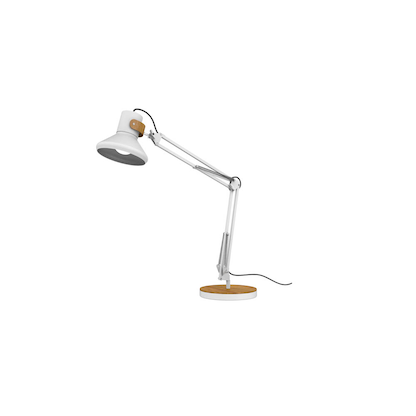 Artikelbild 2 für unilux BAYA BAMBOO LED Schreibtischlampe weiß/bambus 12,6 W, Artikelnummer 719983