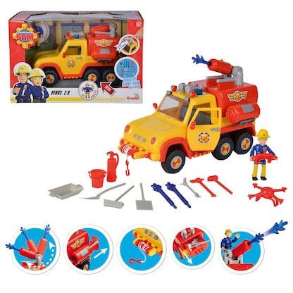 Artikelbild für Simba Feuerwehrmann Sam Feuerwehrauto Venus 2.0 mit Figur 109251094 Spielzeugauto, Artikelnummer 957502