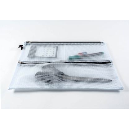 Artikelbild 6 für FolderSys Reißverschlussbeutel DIN A4 transparent/schwarz 0,15 mm, 1 St., Artikelnummer 357293