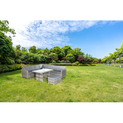 Artikelbild 2 für Sunny Smart® Loungegruppe Toledo grau, taupe Kunststoff, Metall, 6-teilig, Artikelnummer 308936