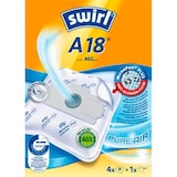 Artikelbild 1 für swirl® MicroPor® Plus A 18 Staubsaugerbeutel, 4 St., Artikelnummer 338697