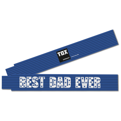 Artikelbild für TOX Meterstab BEST DAD EVER Holz 200,0 cm, Artikelnummer 560126