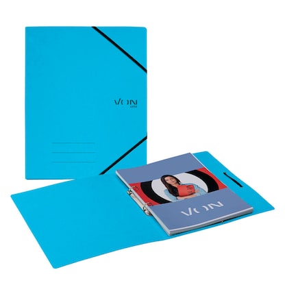 Artikelbild für VON LEITZ Ringbuch 2-Ringe hellblau 2,5 cm DIN A4, 1 St., Artikelnummer 669798