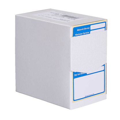 Artikelbild 3 für EICHNER Aufkleber Inspektion, blau/weiß, 100 St., Artikelnummer 704146