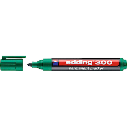 Artikelbild 12 für edding 300 Permanentmarker farbsortiert 1,5 - 3,0 mm, 4 St., Artikelnummer 338804