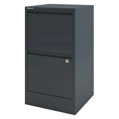 Artikelbild 5 für BISLEY Home Hängeregistraturschrank anthrazit 2 Schubladen 41,3 x 40,0 x 67,2 cm, 1 St., Artikelnummer 454266