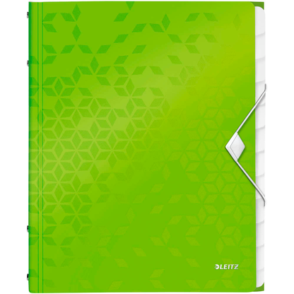 Artikelbild für LEITZ Ordnungsmappe WOW 4634 12 Fächer grün, 1 St., Artikelnummer 895223