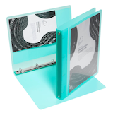 Artikelbild 1 für EICHNER Präsentationsringbuch 4-Ringe grün-transparent 2,5 cm DIN A4, 1 St., Artikelnummer 322257