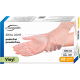 Artikelbild 1 für HYGONORM unisex Einmalhandschuhe IDEAL LIGHT weiß Größe M, 100 St., Artikelnummer 613529