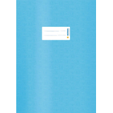 Artikelbild 1 für HERMA Heftumschlag mit Baststruktur hellblau Kunststoff DIN A4, Artikelnummer 831807