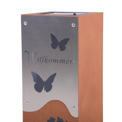 Artikelbild 6 für Garden Pleasure SALUTE LED Dekoleuchte braun, 1 St., Artikelnummer 544021