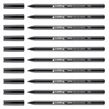 Artikelbild 1 für edding 1300 Filzstifte schwarz, 10 St., Artikelnummer 311803