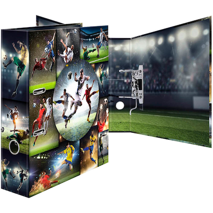 Artikelbild für HERMA Motivordner Football 7,0 cm DIN A4, 1 St., Artikelnummer 689297