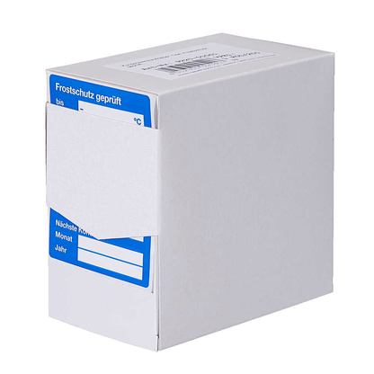 Artikelbild 4 für EICHNER Aufkleber Frostschutz geprüft, blau/weiß, 250 St., Artikelnummer 701718