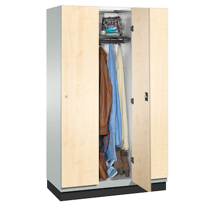 Artikelbild für CP Spind Cambio lichtgrau, birke 45100-32 S10094, 3 Schließfächer 120,0 x 52,5 x 198,0 cm, Artikelnummer 172698