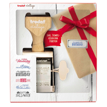 Artikelbild für trodat Vintage Motivstempel Besondere Anlässe 4,3 x 1,5 cm, 1 St., Artikelnummer 245847