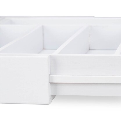 Artikelbild 5 für relaxdays Besteckkasten weiß 1 St., Artikelnummer 471852