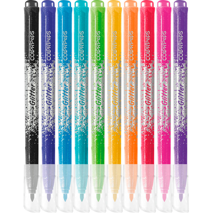 Artikelbild 2 für maped COLOR'PEPS GLITTER Filzstifte farbsortiert, 10 St., Artikelnummer 701724