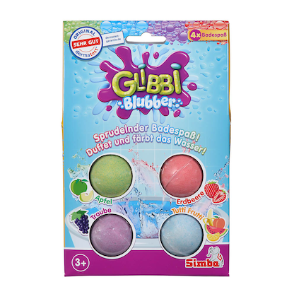 Artikelbild 3 für Simba Badebomben Glibbi Blubber Badespaß farbsortiert, 4 St., Artikelnummer 957353