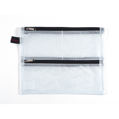 Artikelbild 4 für FolderSys Reißverschlussbeutel DIN A5 transparent/schwarz 0,15 mm, 1 St., Artikelnummer 357343