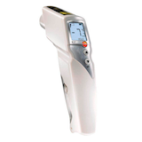 Artikelbild 1 für testo Set 831 und 106 Infrarot- und Kerntemperatur-Lebensmittelthermometer weiß, Artikelnummer 429278