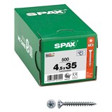 Artikelbild 1 für SPAX® Universalschrauben T20 Senkkopf WIROX 1191010450355 4,5 mm x 35 mm, 500 St., Artikelnummer 395226